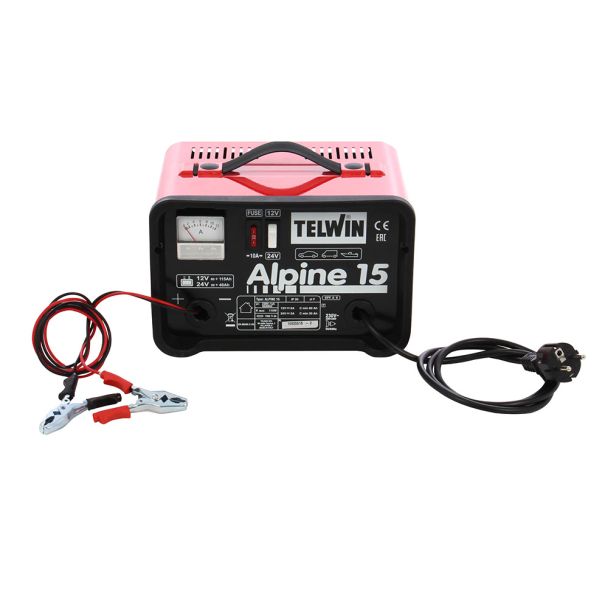 Redresor baterii Telwin ALPINE15, tensiune incarcare 12/24 V, capacitate baterii Pb/START/STOP 60-115 Ah - imagine 2