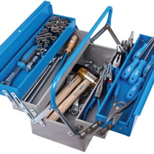 911/5ak1 Trusa profesionala de scule pentru mecanici auto TSA in cutie metalica / 65 piese – 616643