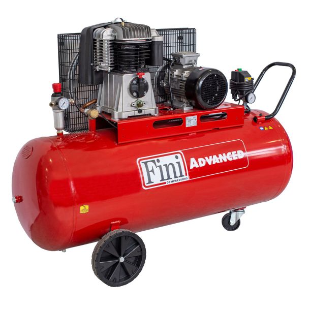 Compresor de aer Fini BK114-270-5.5, 270 l, 4 kW, 10 bar, 580 l/min - imagine 7