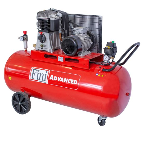 Compresor de aer Fini BK114-270-5.5, 270 l, 4 kW, 10 bar, 580 l/min - imagine 6