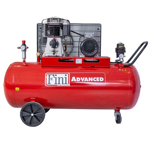 Compresor de aer Fini BK114-270-5.5, 270 l, 4 kW, 10 bar, 580 l/min - imagine 5