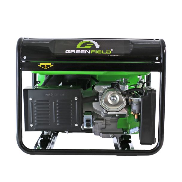 Generator de curent pe benzina Greenfield G-EC6100P, portabil, pornire manuala, monofazat, 4.5 kVA - imagine 4