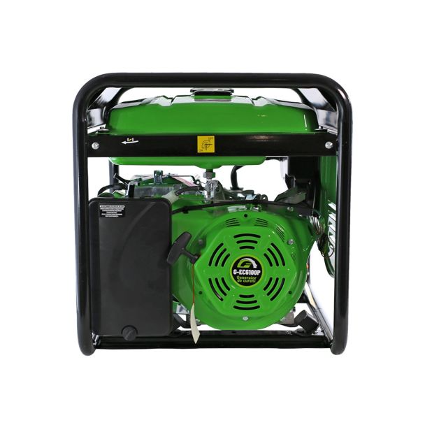 Generator de curent pe benzina Greenfield G-EC6100P, portabil, pornire manuala, monofazat, 4.5 kVA - imagine 3