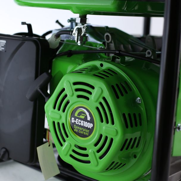 Generator de curent pe benzina Greenfield G-EC6100P, portabil, pornire manuala, monofazat, 4.5 kVA - imagine 2