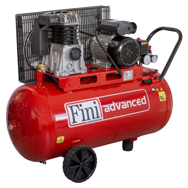 Compresor de aer Fini MK102-100-3M, 100 l, 2200W, 10 bar, 320 l/min - imagine 7