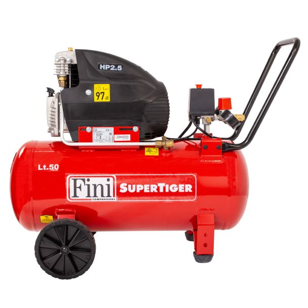 Compresor de aer Fini SUPERTIGER285M, 50 l, 1800 W, 10 bar, 260 l/min - imagine 7