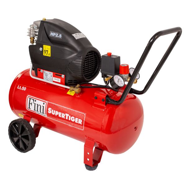 Compresor de aer Fini SUPERTIGER285M, 50 l, 1800 W, 10 bar, 260 l/min - imagine 6